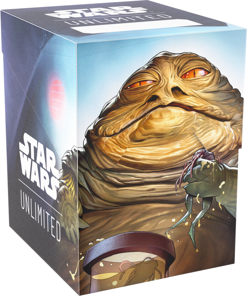 Pudełko na karty Gamegenic Star Wars Unlimited: Soft Crate - Leia Organa/Jabba the Hutt