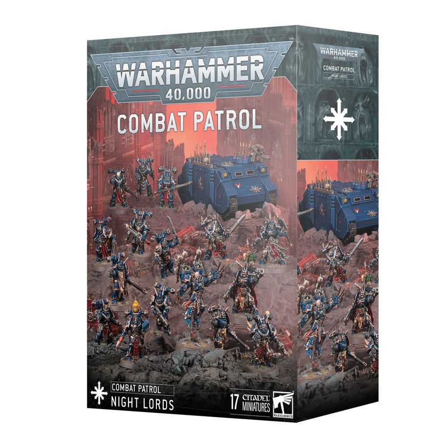 Chaos Space Marines: Combat Patrol - Night Lords (Warhammer 40,000)
