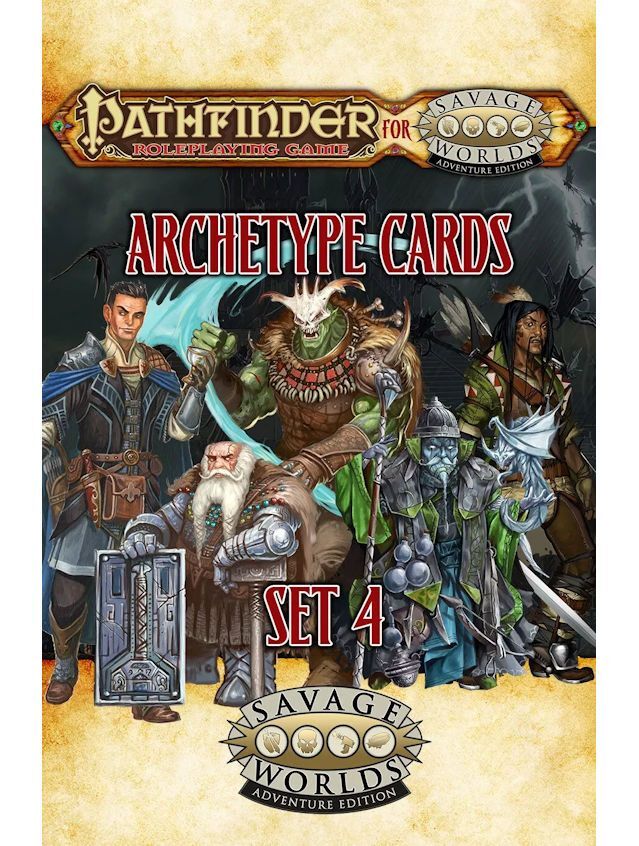 Pathfinder® for Savage Worlds: Archetype Cards Set 4