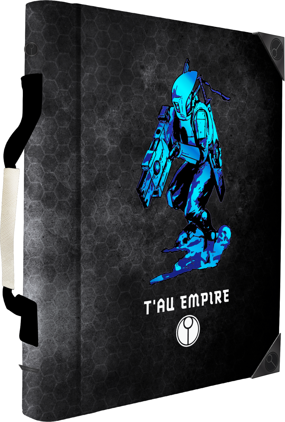 Ultra-Pro Case: T'au Empire Codex Aligned - Codex Book Folio - Debossed & Printed