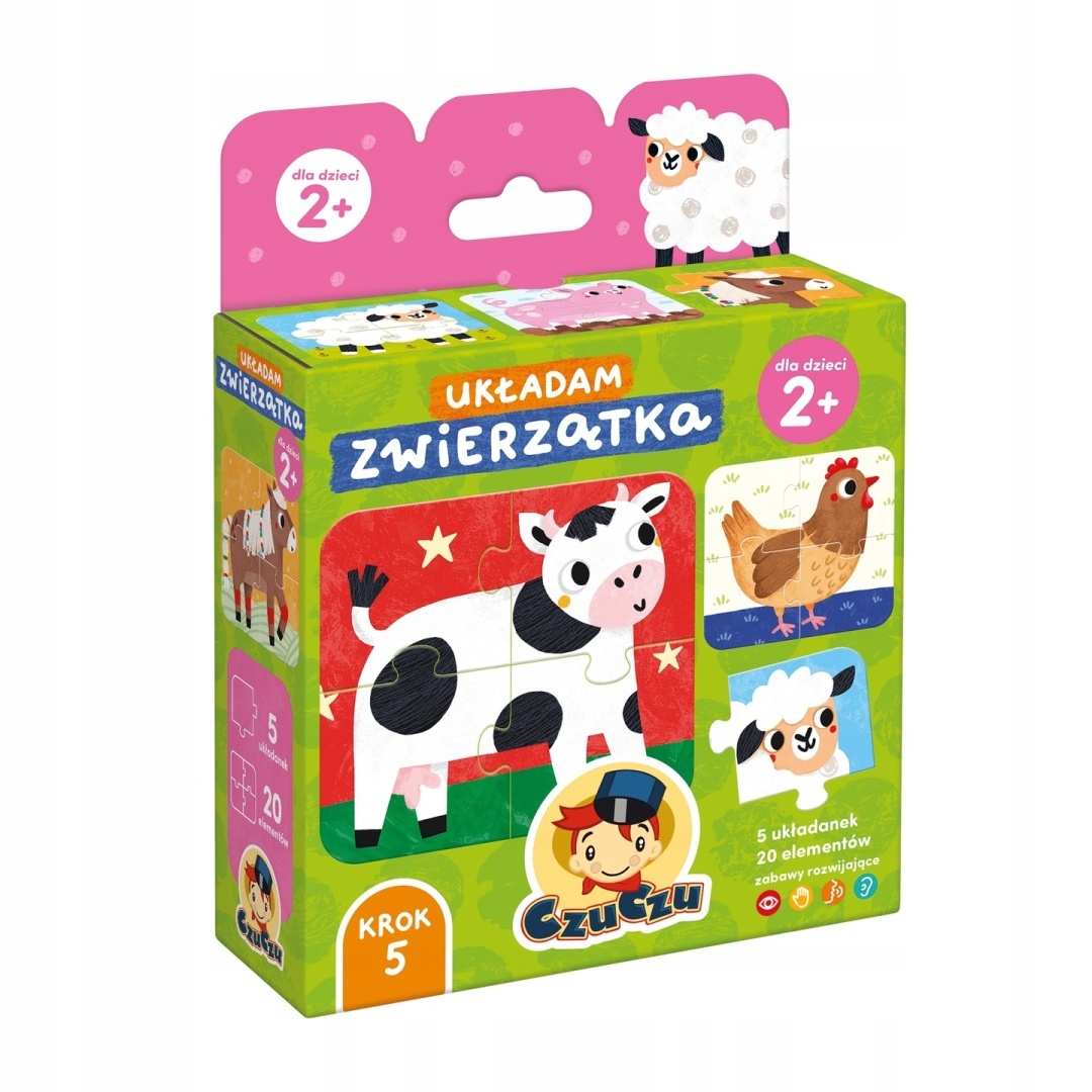 CzuCzu: Układam zwierzątka  2+