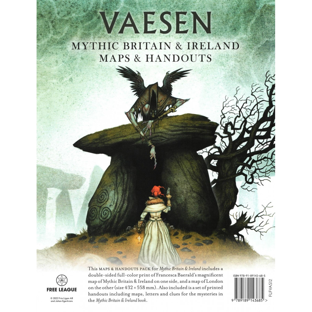 Vaesen: Mythic Britain & Ireland Maps & Handouts