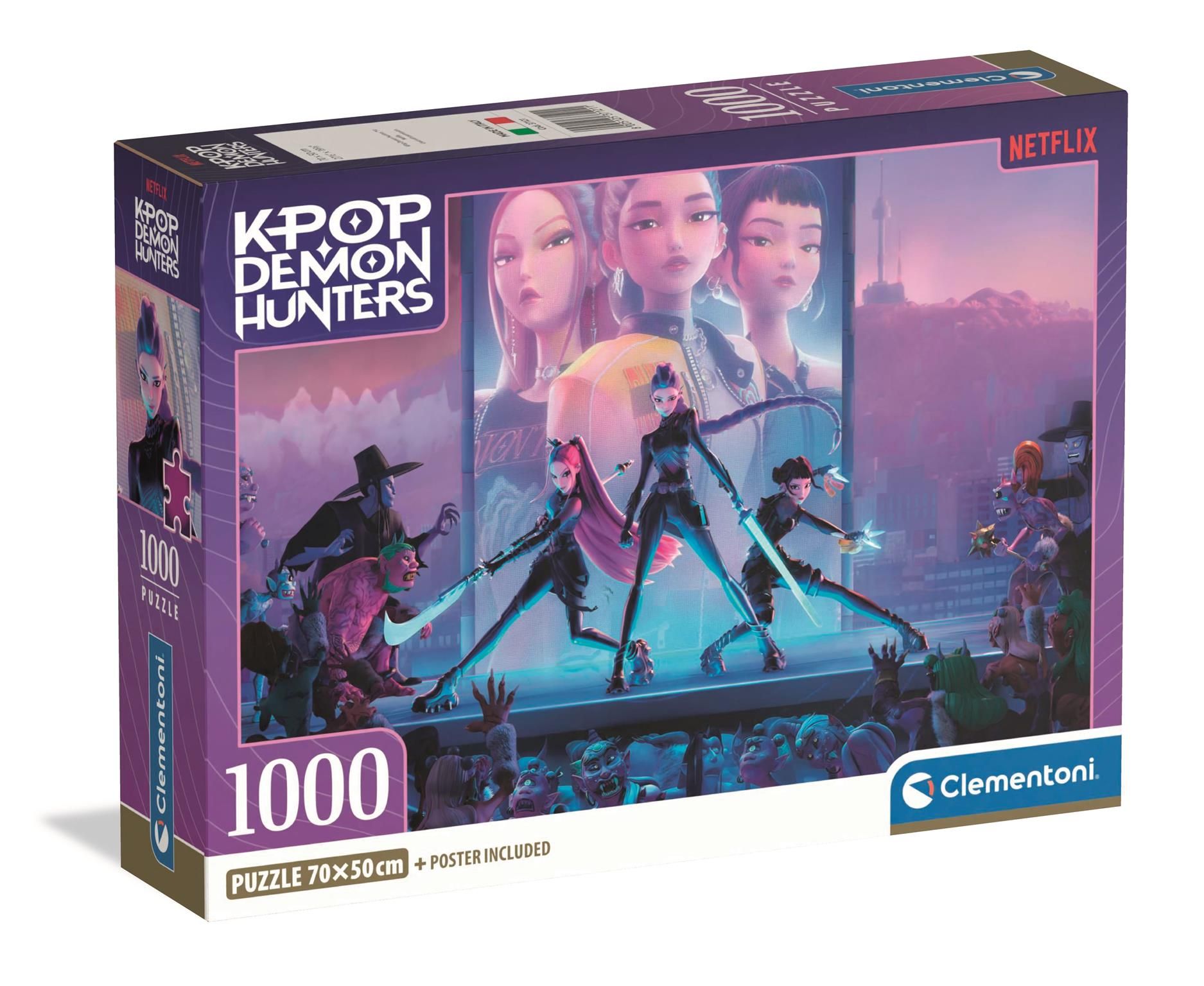 Puzzle 1000 Compact K-pop Demon Hunters