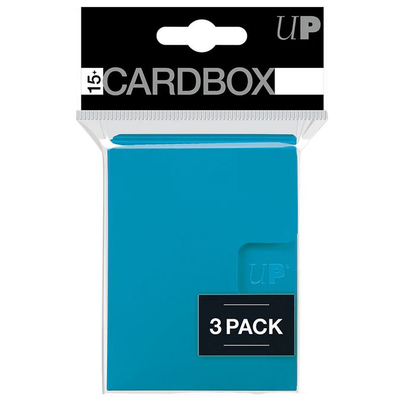 Ultra-Pro Card Box: PRO 15+ Card Box (3 pcs): Light Blue