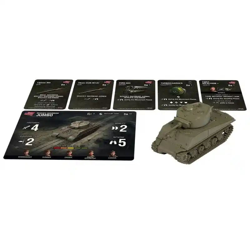 World of Tanks: Miniatures Game - M4A3E2 Sherman Jumbo