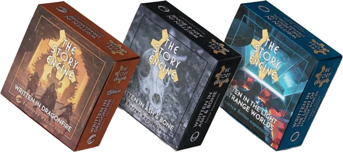 The Story Engine: "Starter" Story Expansion Set - Fantasy, Science Fiction and Horror
