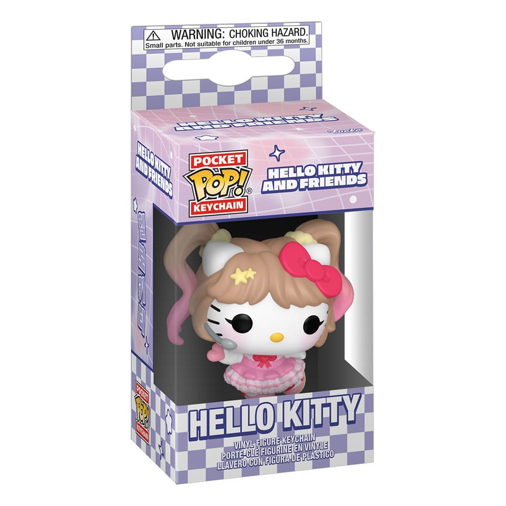 Funko POP Hello Kitty: Keychain - Hello Kitty (K-Pop Outfit)