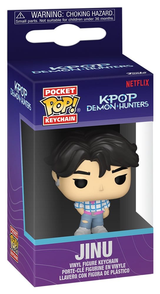 Funko POP K-Pop Demon Hunters: Keychain - Jinu