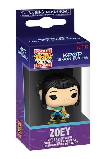 Funko POP K-Pop Demon Hunters: Keychain - Zoey