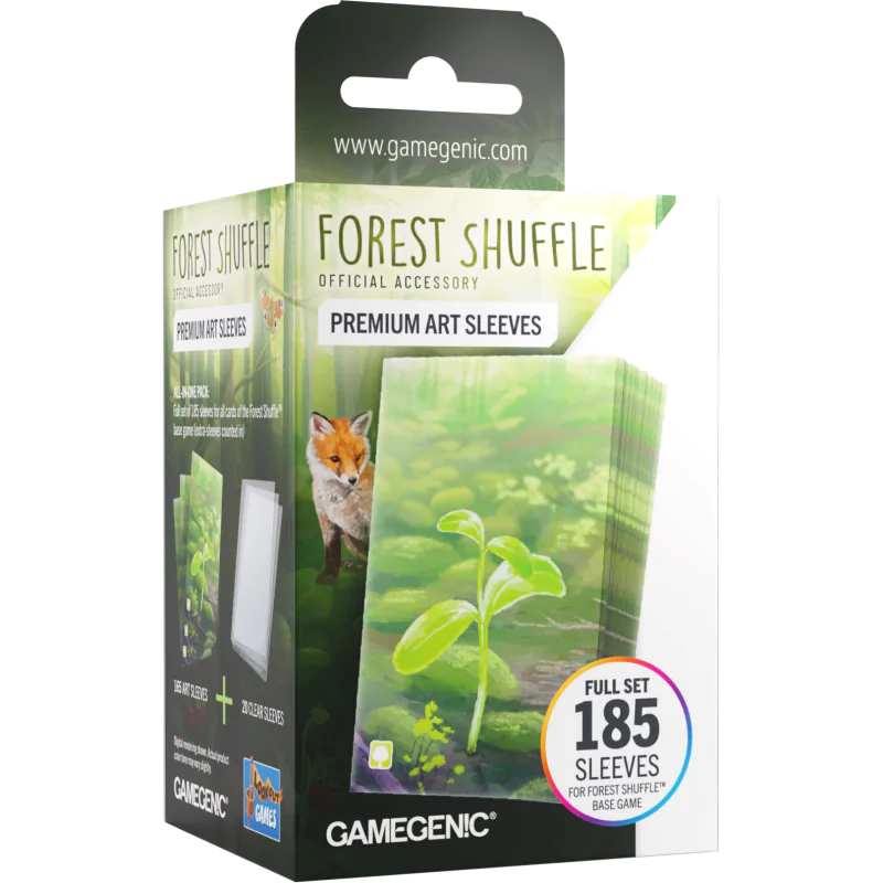 Gamegenic card sleeves: Forest Shuffle - Art Sleeves (56x87mm) - 185 pcs