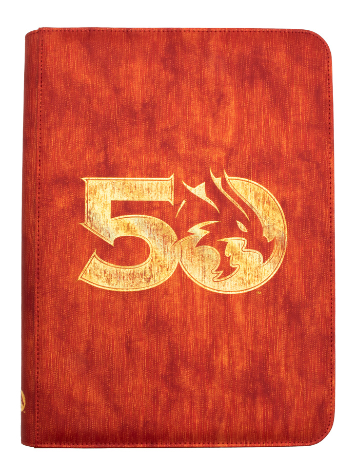 Etui Ultra-Pro: Dungeons & Dragons - 50th Anniversary Premium Zip Book & Character Folio