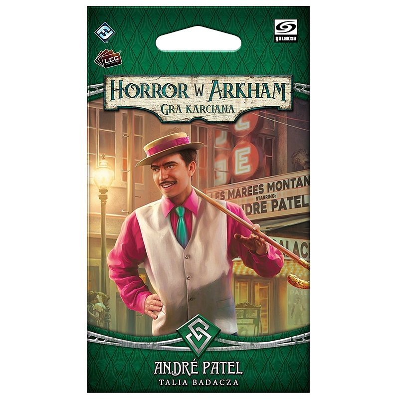 Horror w Arkham: Gra Karciana - talia badacza: André Patel