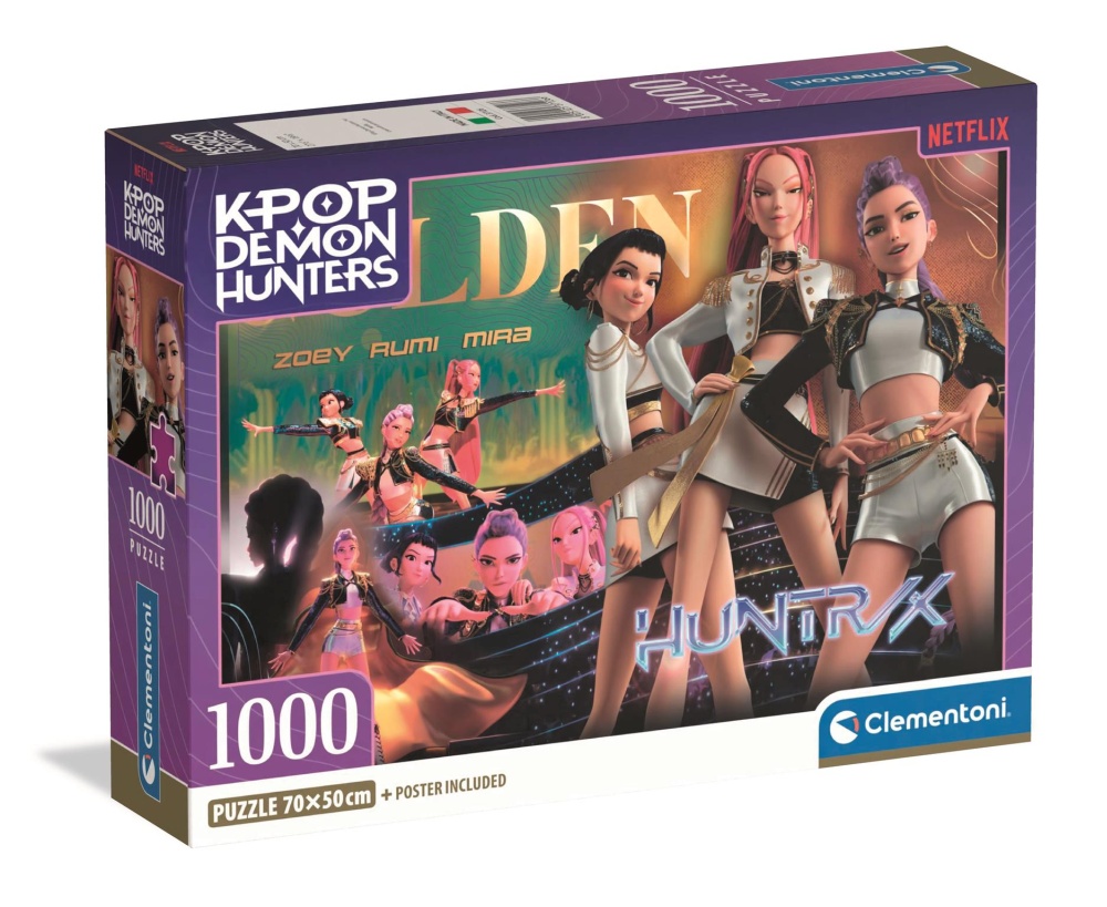 Puzzle 1000 K-Pop Demon Hunters (Clementoni)