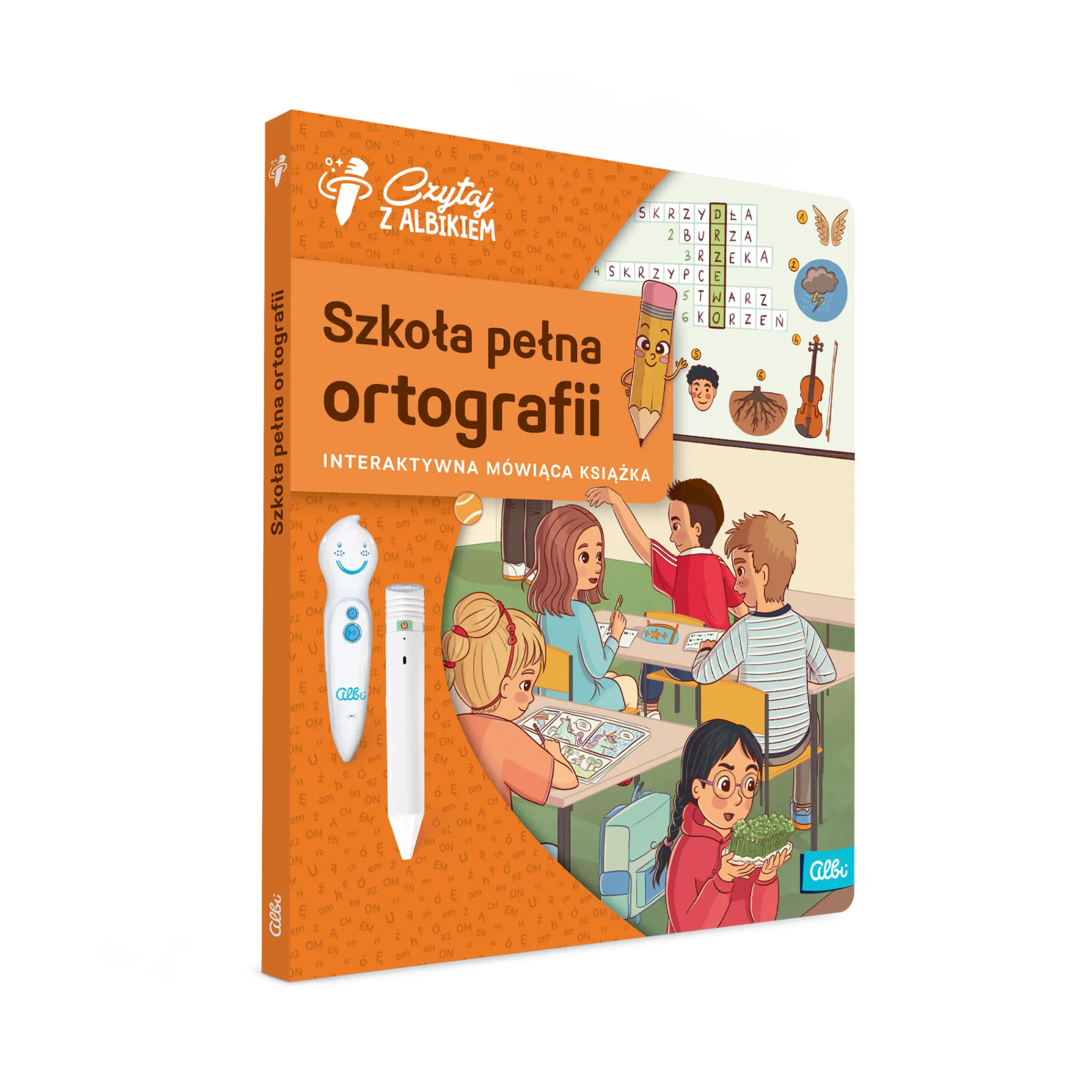 Albik: Szkoła pełna ortografii 6+ (książka)
