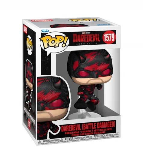 Funko POP Daredevil Born Again: Daredevil (Battle Damaged)