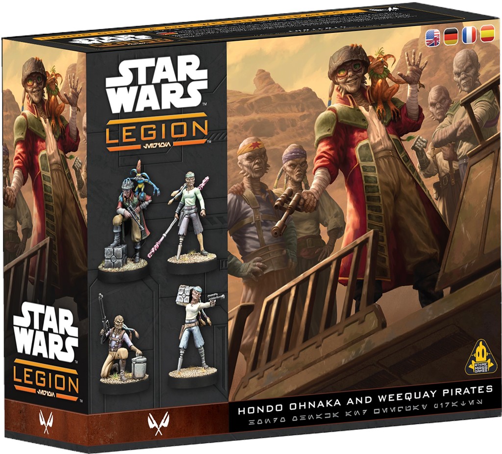 Star Wars: Legion 2.0 - Hondo Ohnaka and The Weequay Pirates