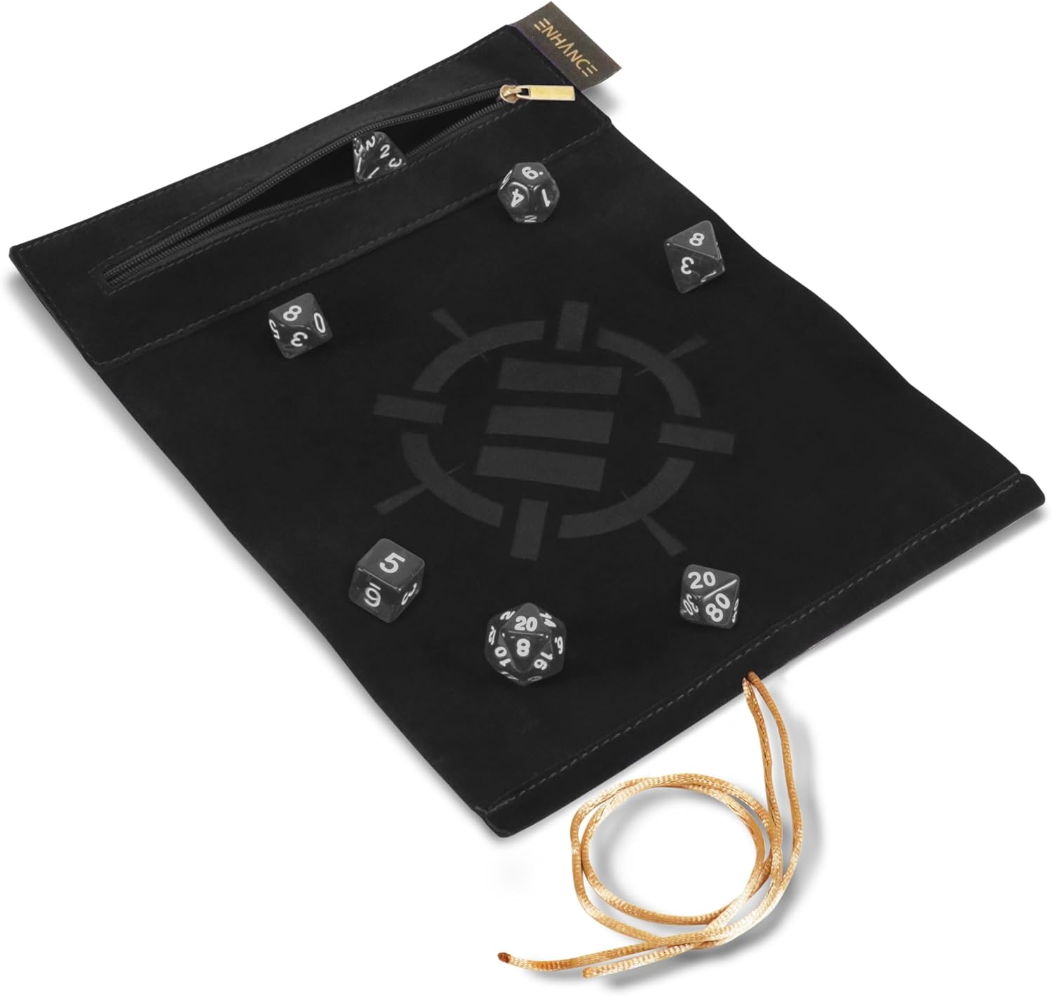 Enhance - Tabletop Roll on a Scroll Bag - Black