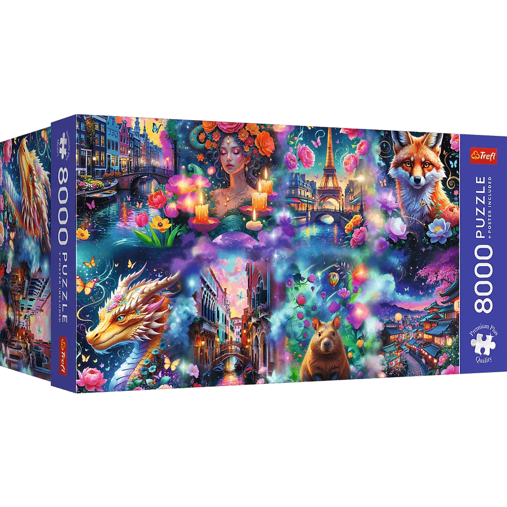 Puzzle 8000 Colorful World