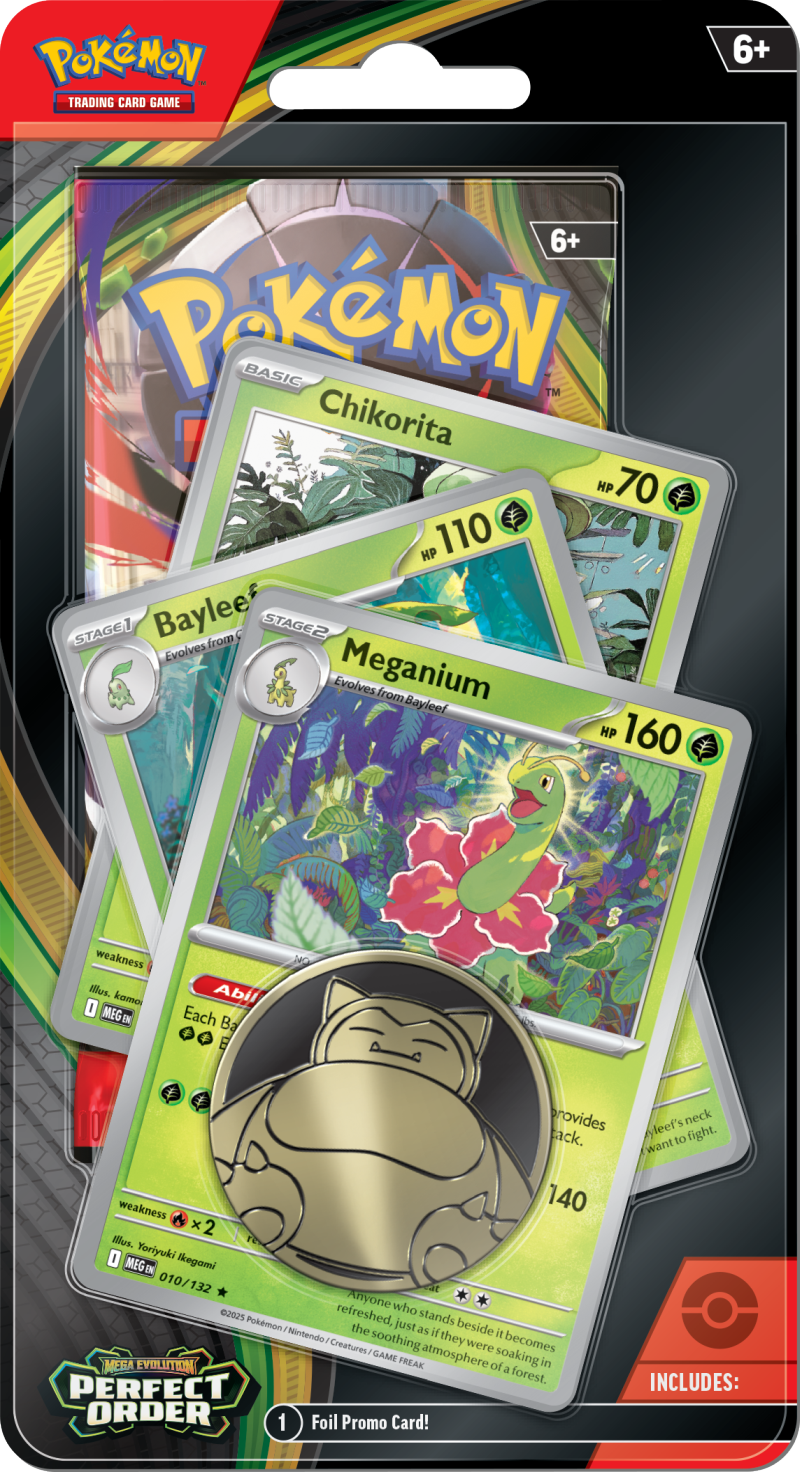 Pokémon TCG: Mega Evolution - Perfect Order - Premium Checklane Blister - Meganium