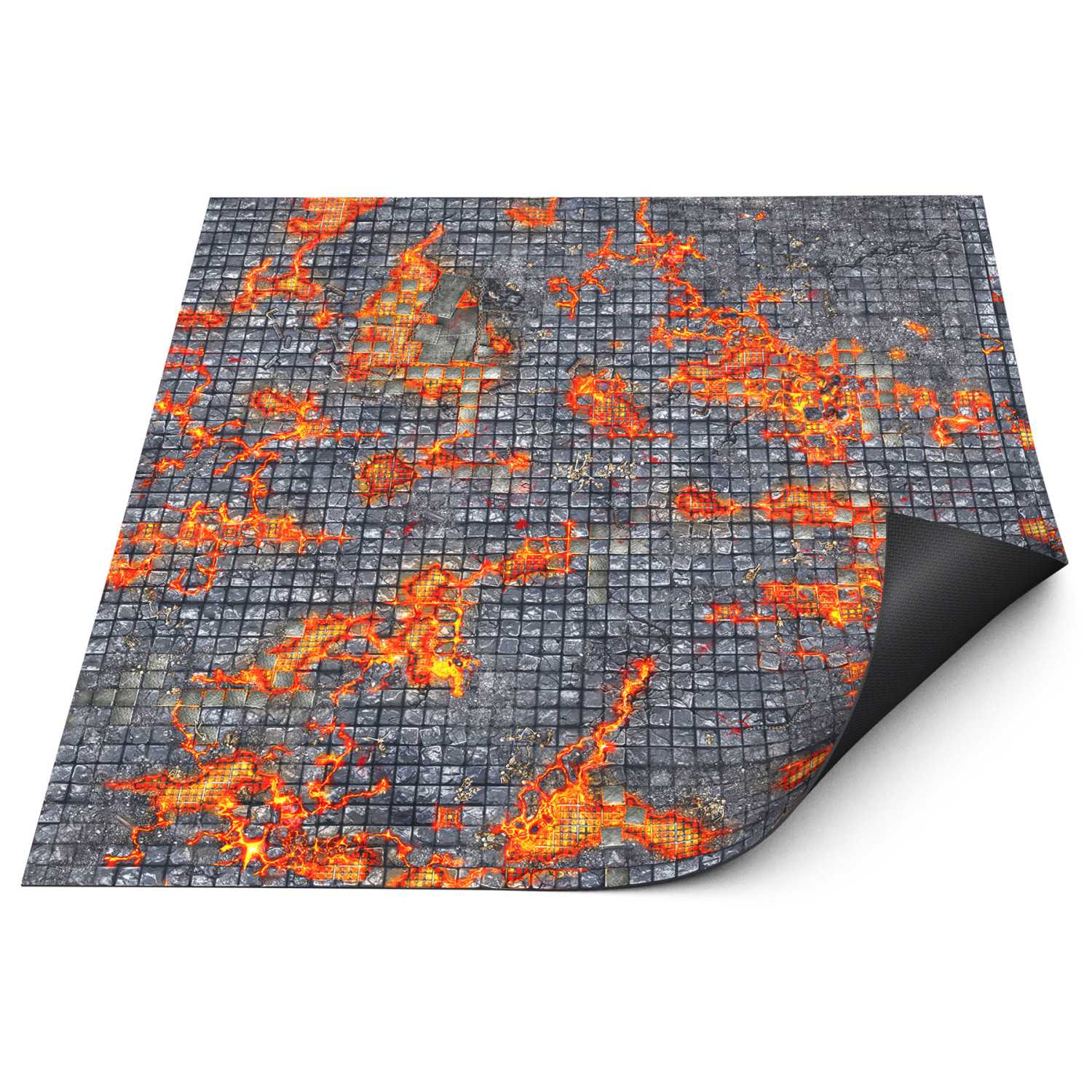 Green Stuff World: Mata neoprenowa - Lavaforge Dungeon Tiles 120x120cm