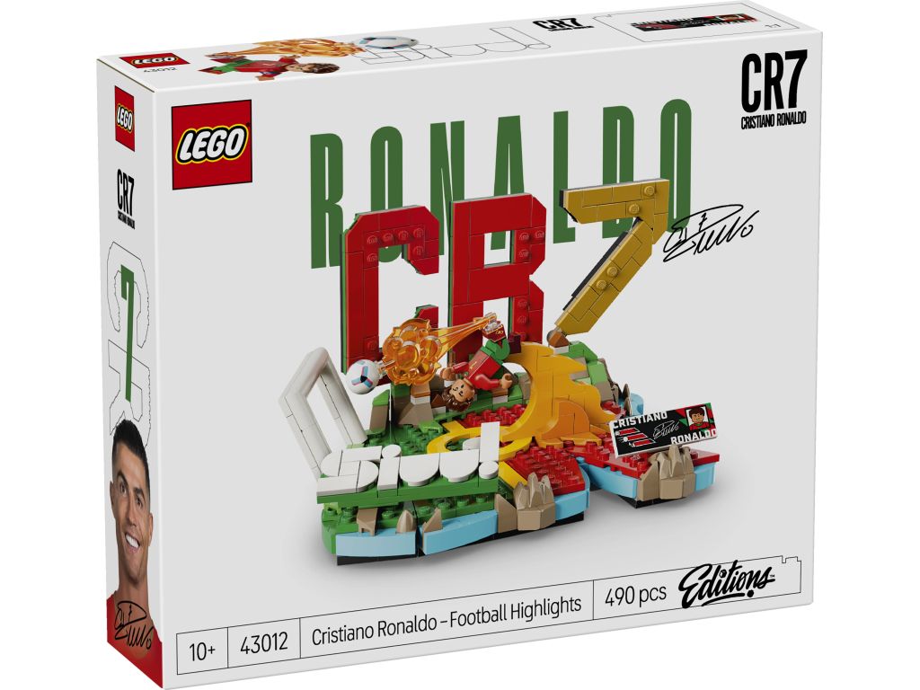 LEGO® Editions  43012 Cristiano Ronaldo — piłkarskie momenty