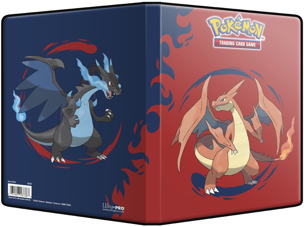 Klaser Ultra-Pro: Pokémon - 4-Pocket Portfolio - Mega Charizard X Y