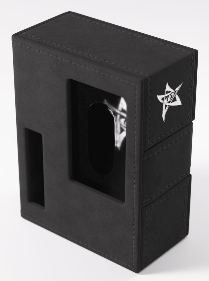 Pudełko na karty Gamegenic: Deck Tome - Neutral - Black-Gray
