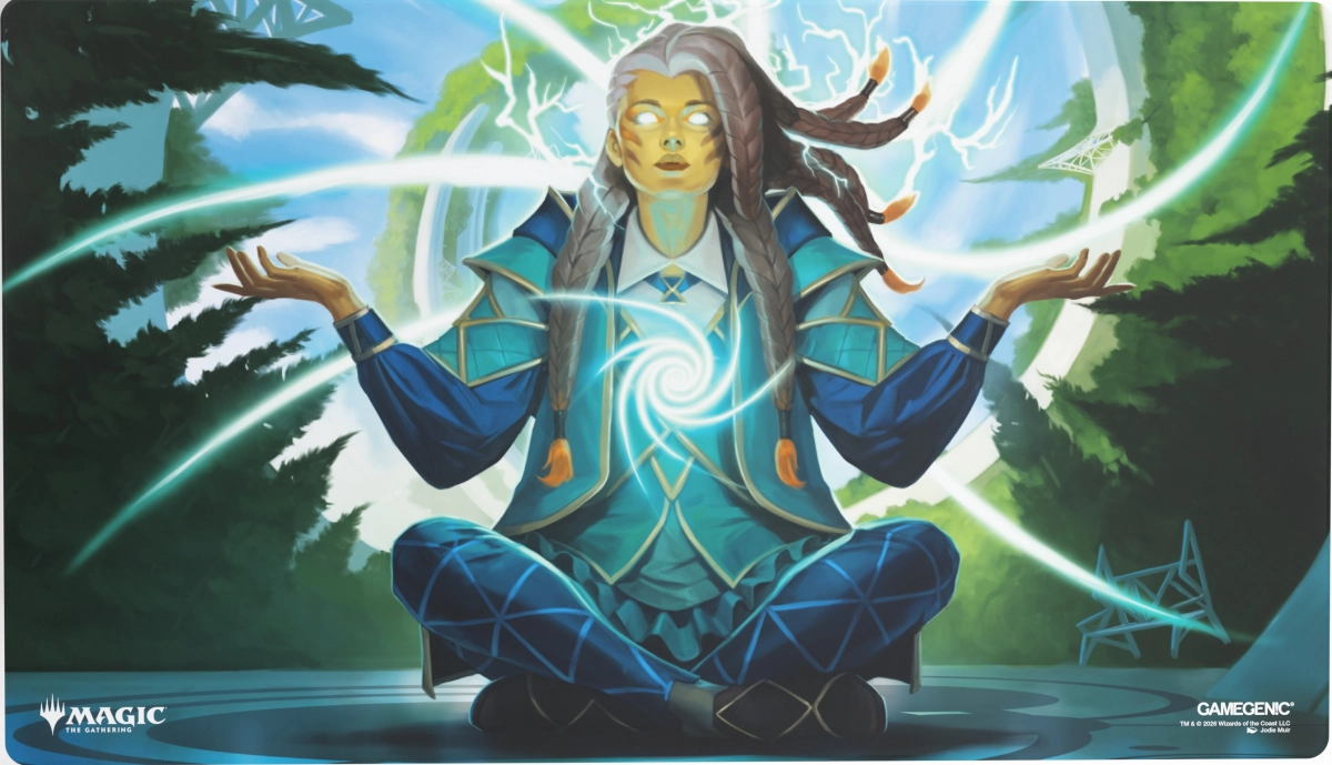 Mata Gamegenic: Magic the Gathering - Secrets of Strixhaven - Prime Playmat - Tam, Observant Sequencer