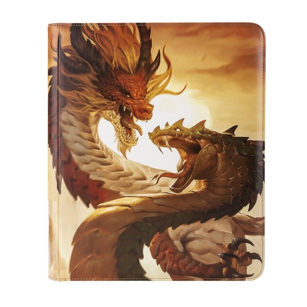 Dragon Shield: Card Codex Zipster Binder Regular - Wood Snake 2025