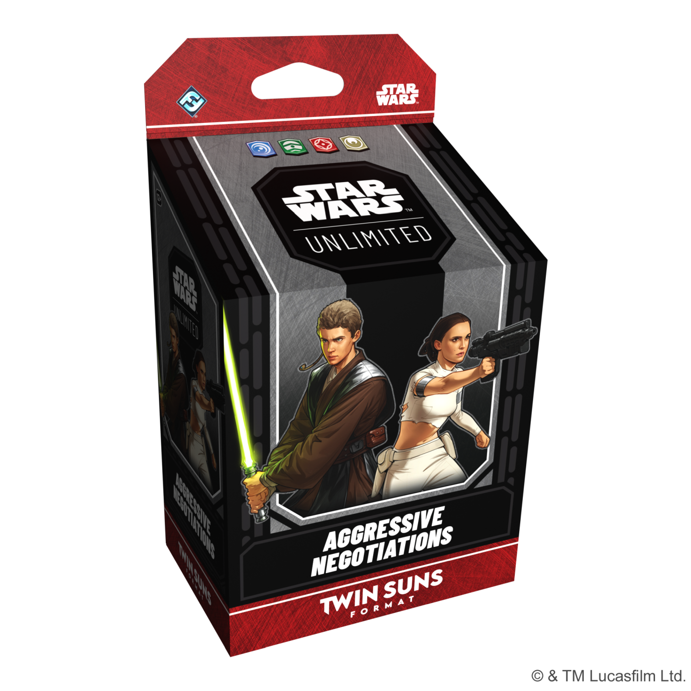 Star Wars: Unlimited Card Game - Twin Suns Format - Aggressive Negotiations - Anakin & Padme