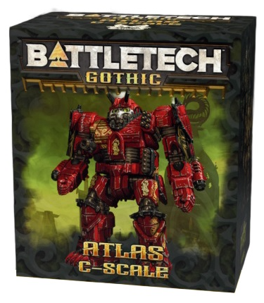 Battletech: Gothic Atlas C-Scale Miniature (100mm)