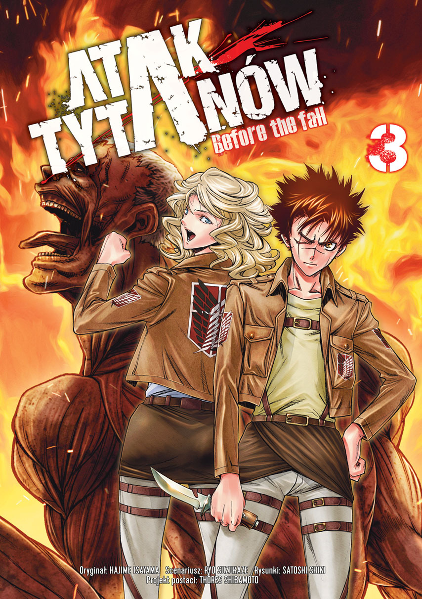 Atak Tytanów: Before the Fall - tom 3