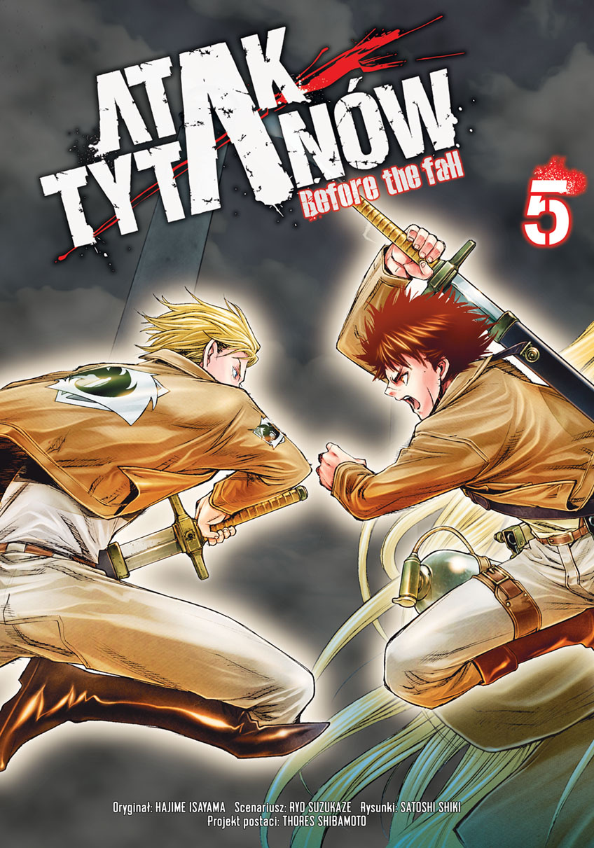 Atak Tytanów: Before the Fall - tom 5