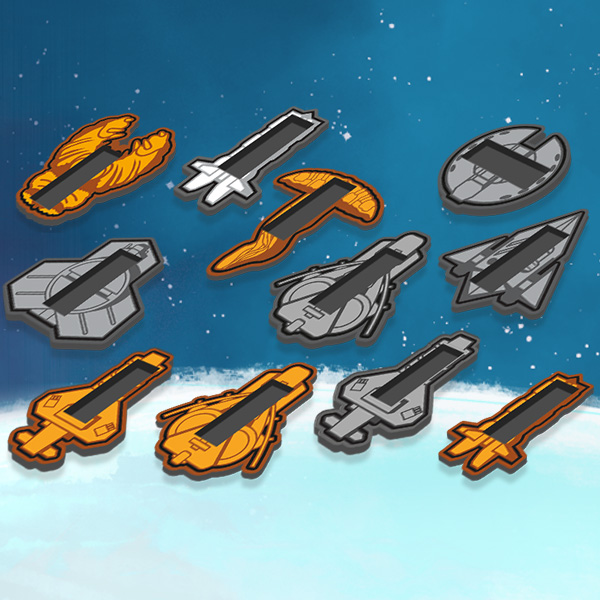 Voidfall: Plastic Double-Layered Ship Pack