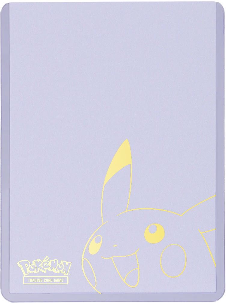 Ultra-Pro: Pokémon - Toploader and Penny Sleeves - Pikachu (25 sztuk)