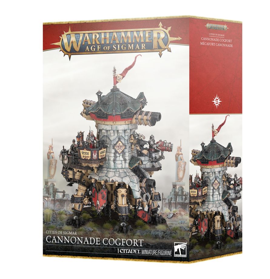 Cities of Sigmar: Cannonade Cogfort (Warhammer: Age of Sigmar)