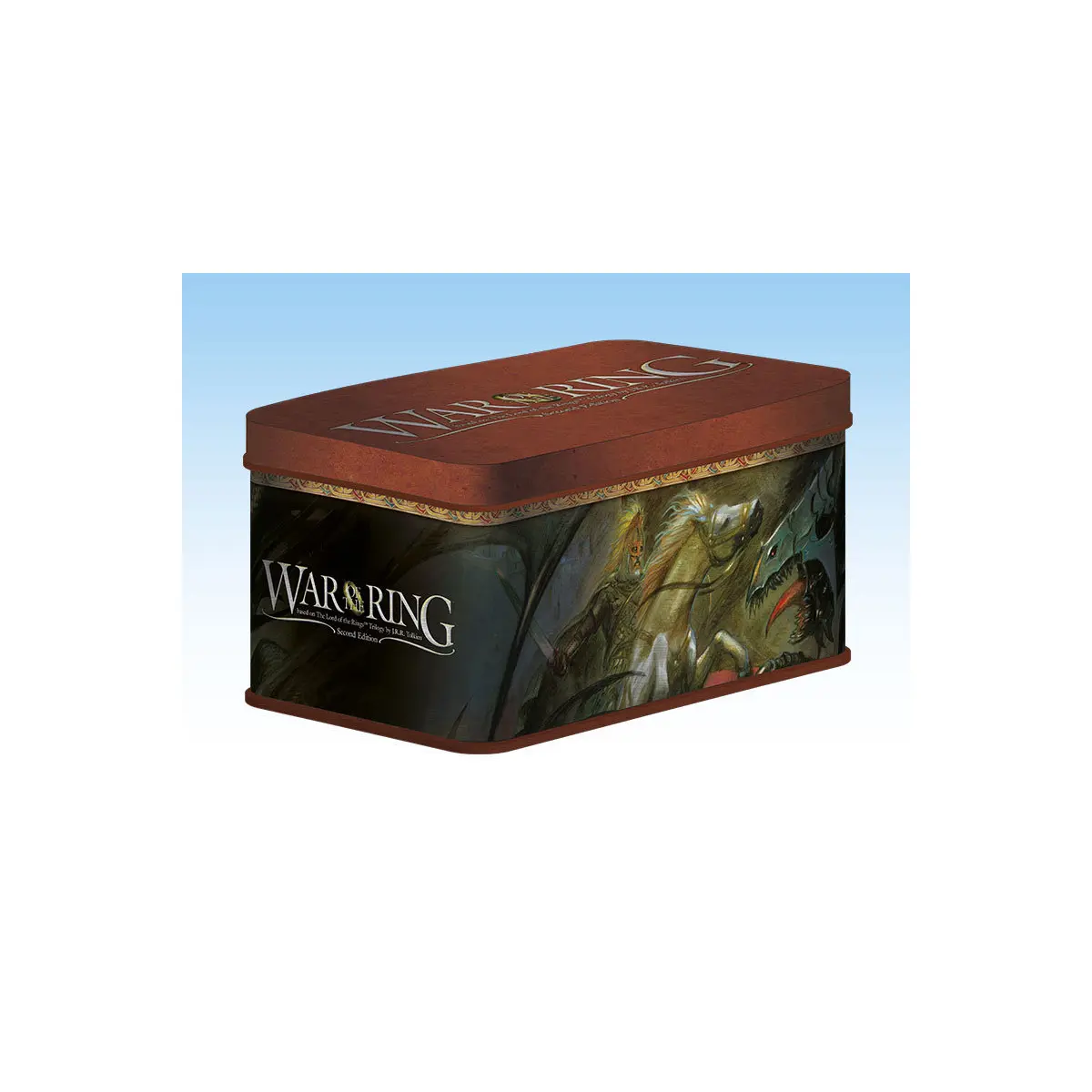 War of the Ring: The Card Game - Card Box and Sleeves (Theoden version)