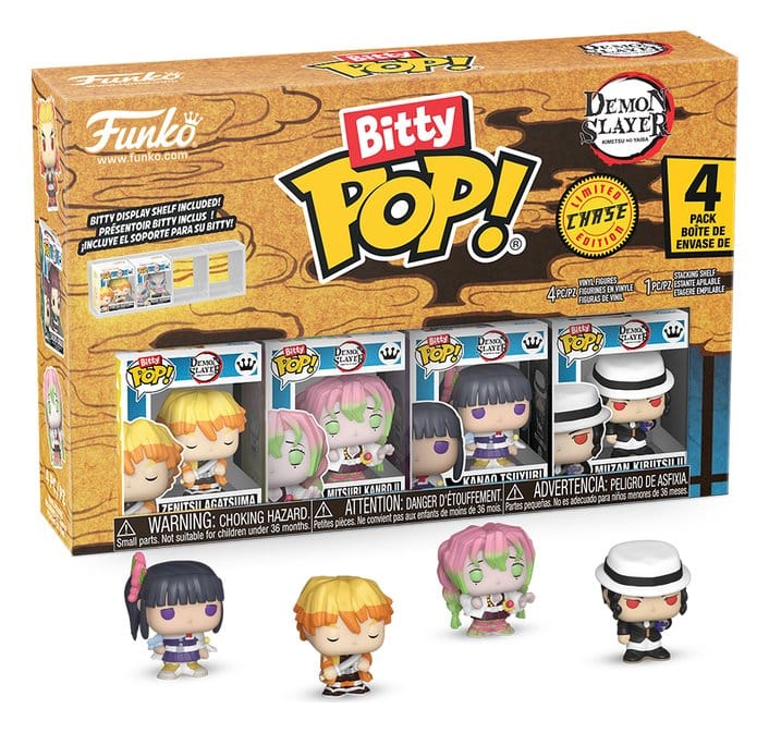 Funko Bitty POP Demon Slayer: Kimetsu no Yaiba: Zenitsu 4-Pack