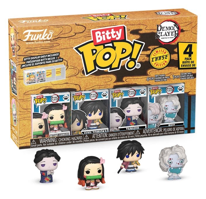 Funko Bitty POP Demon Slayer: Kimetsu no Yaiba: 4-Pack Nezuko