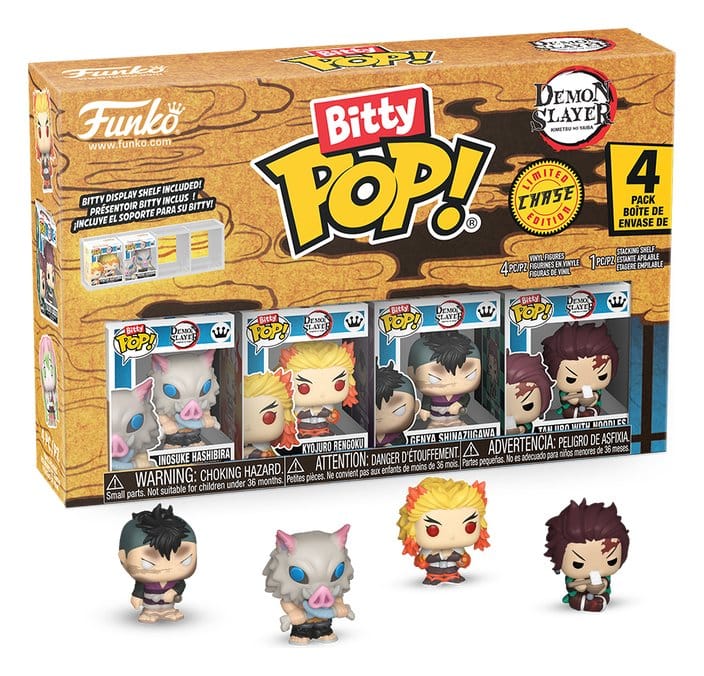 Funko Bitty POP Demon Slayer: Kimetsu no Yaiba: 4-Pack Inosuke