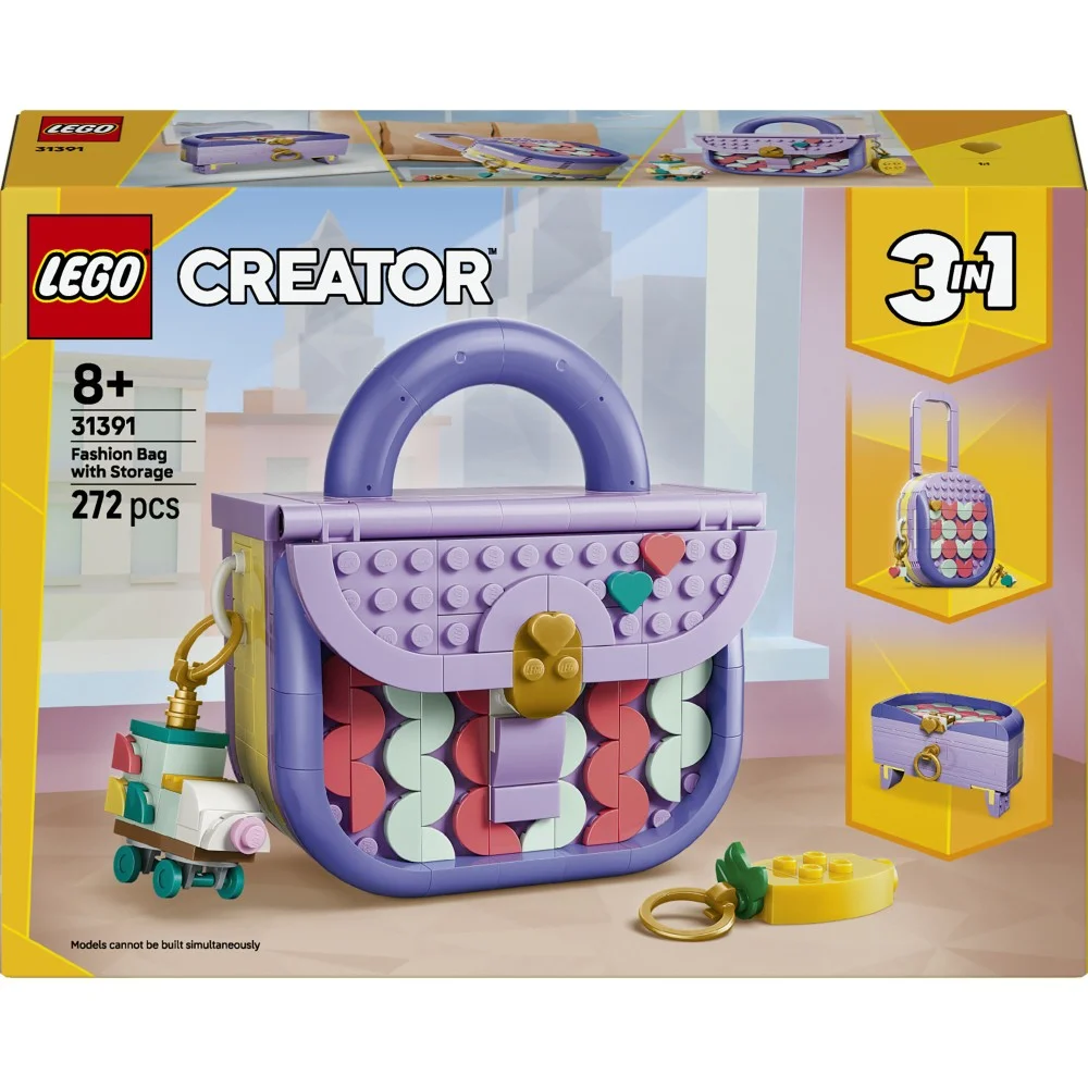 LEGO® Creator 31391 Modna torebka ze schowkiem