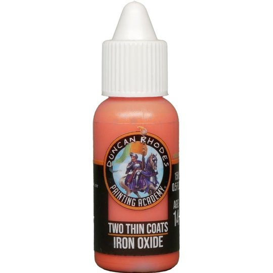 Two Thin Coats: Iron Oxide
