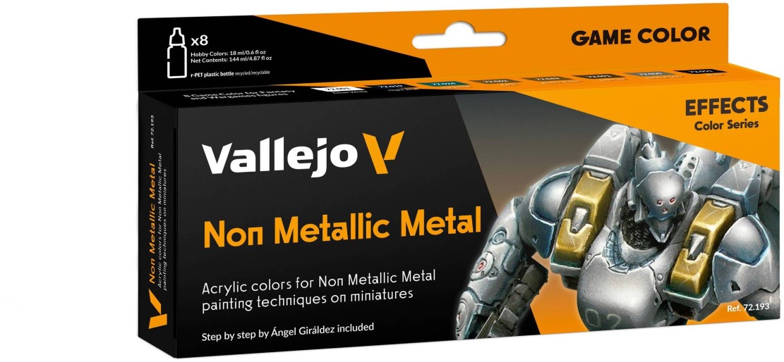 Vallejo: Game Colors - Non Metallic Metal (8x18 ml)
