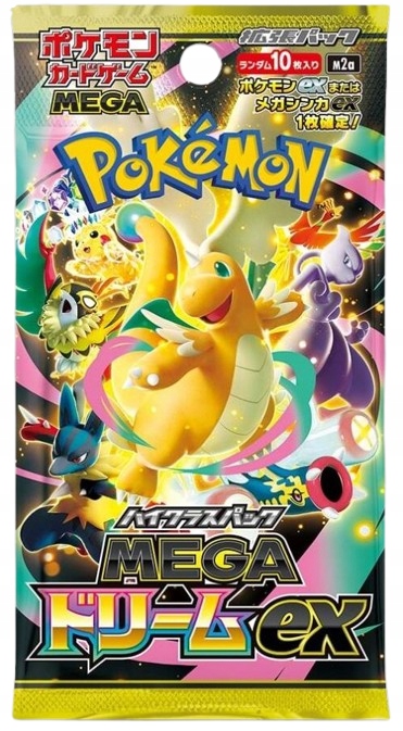 Pokémon TCG: Mega Dream Ex - Booster (Japanese Edition)