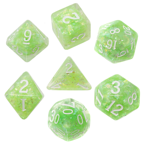 Rebel Dense Core Mint dice set