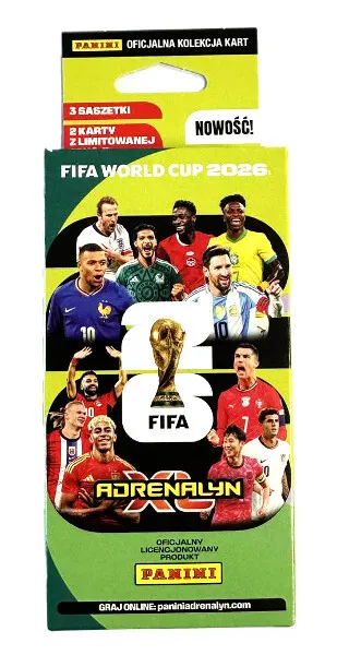 Panini: FIFA World Cup 2026 - Adrenalyn XL - 3-pack Booster