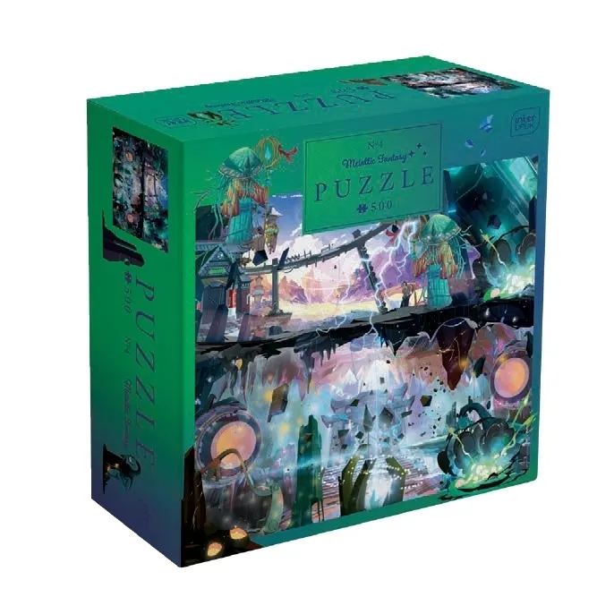 Puzzle 500 Metallic Fantasy 4 - Mysterious City