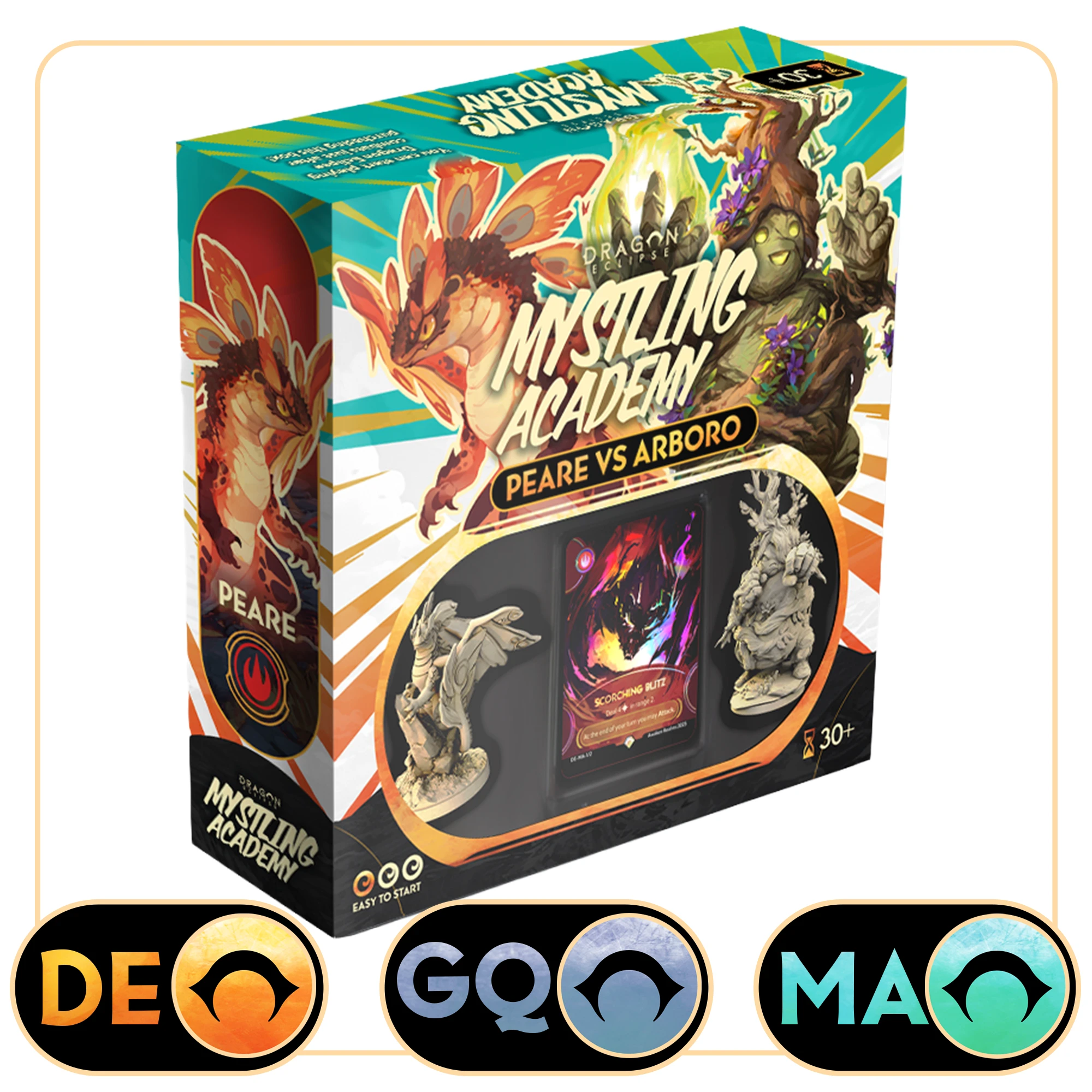 Dragon Eclipse: Mystling Academy - Peare kontra Arboro (wersja Gamefound)