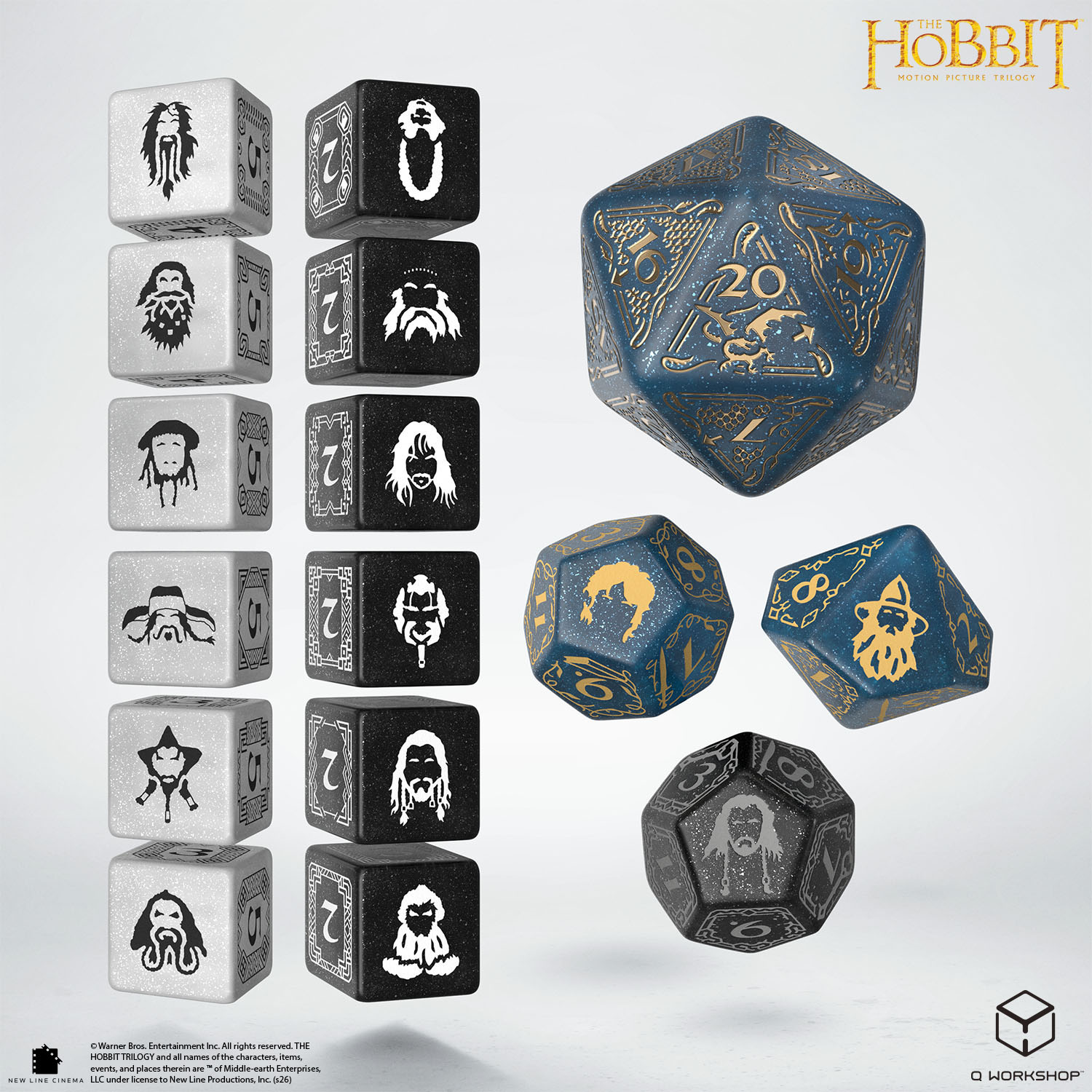 Zestaw kości TCG Hobbit: Aether Vale