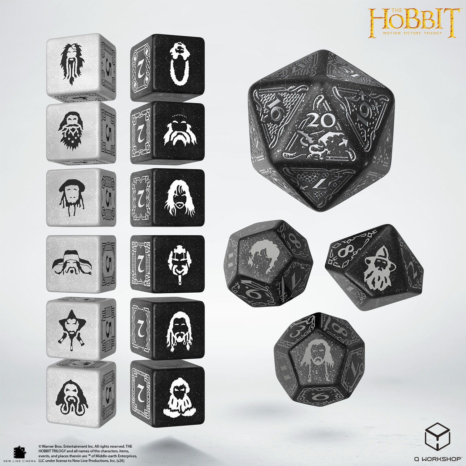 Zestaw kości TCG Hobbit: Umbral Hollow